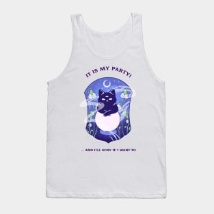 I will scry if I want to Psychic Clairvoyant Scrying Psychic Reader Witch Tank Top